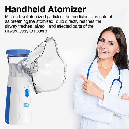 Dr.Isla Nebulizer Portable Rechargeable Mesh Machine Handheld Inhaler Atomizer Asthma Cough