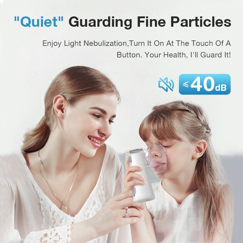 Dr.Isla Portable Nebulizer Handheld Kids Adult Atomizer Inhaler Coughing Phlegm Mesh Machine N8