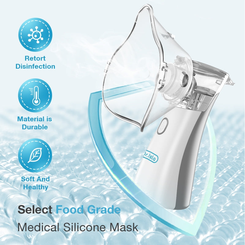 Dr.Isla Nebulizer Portable Rechargeable Mesh Machine Handheld Inhaler Atomizer Asthma Cough N9