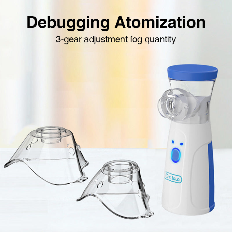 Dr.Isla Nebulizer Portable Rechargeable Mesh Machine Handheld Inhaler Atomizer Asthma Cough