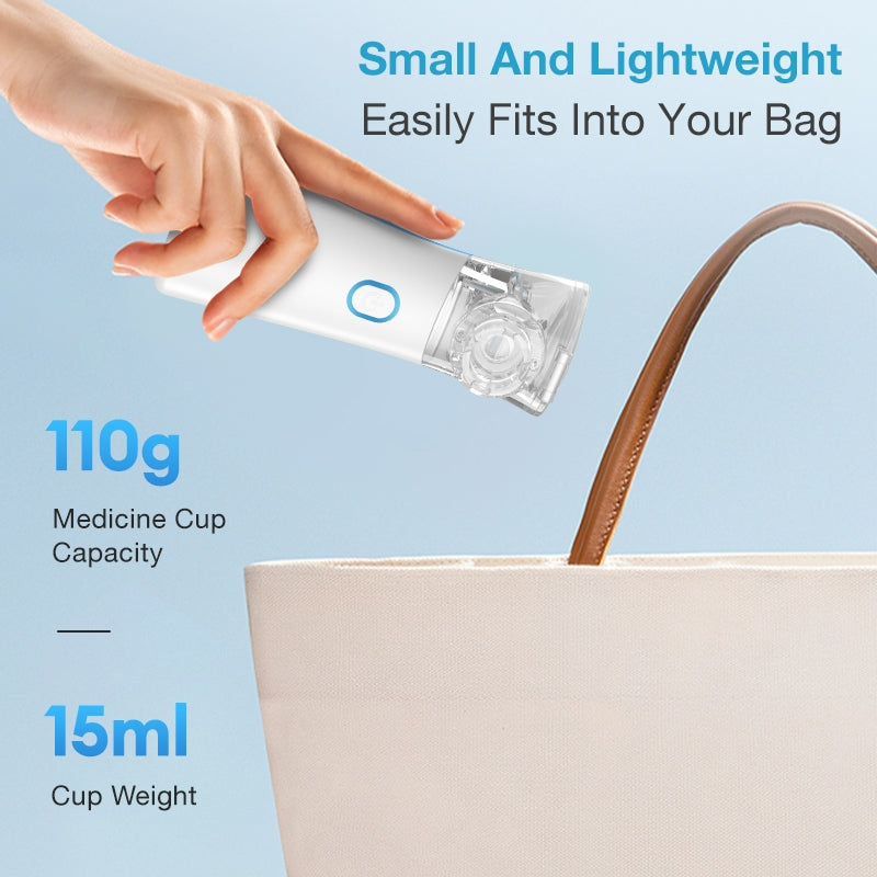 Dr.Isla Nebulizer Portable Rechargeable Mesh Machine Handheld Inhaler Atomizer Asthma Cough N9