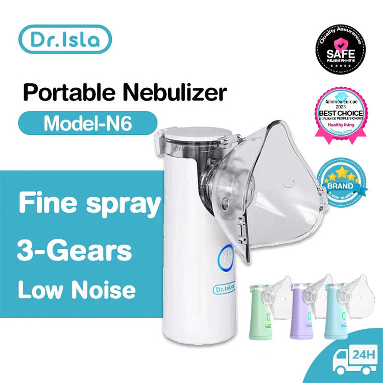 Dr.Isla™️  Nebulizer Portable Machine For Adult Kids Handheld Asthma Inhaler Atomizer