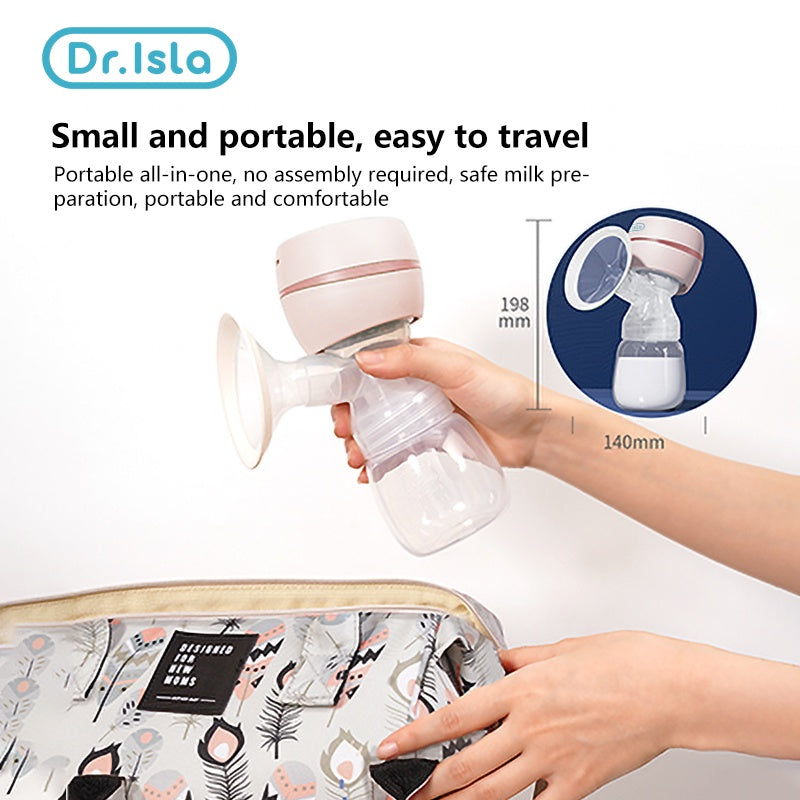 Dr.isla Automatic Cordless Electric Breast Pump Portable breast pump (Newborn ASI)