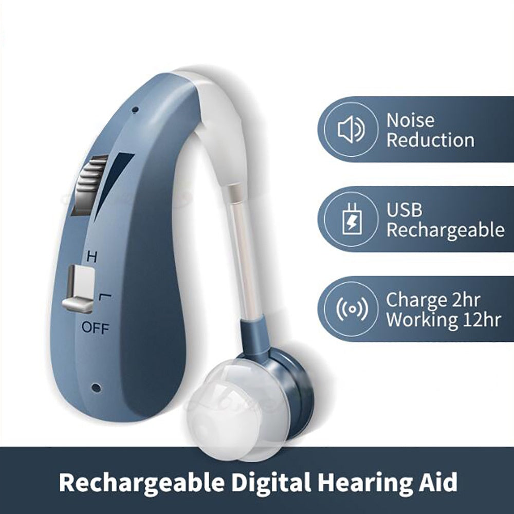 Dr.isla Elderly Hearing Aid/Rechargeable/high and low frequency dual function/four volume levels H11