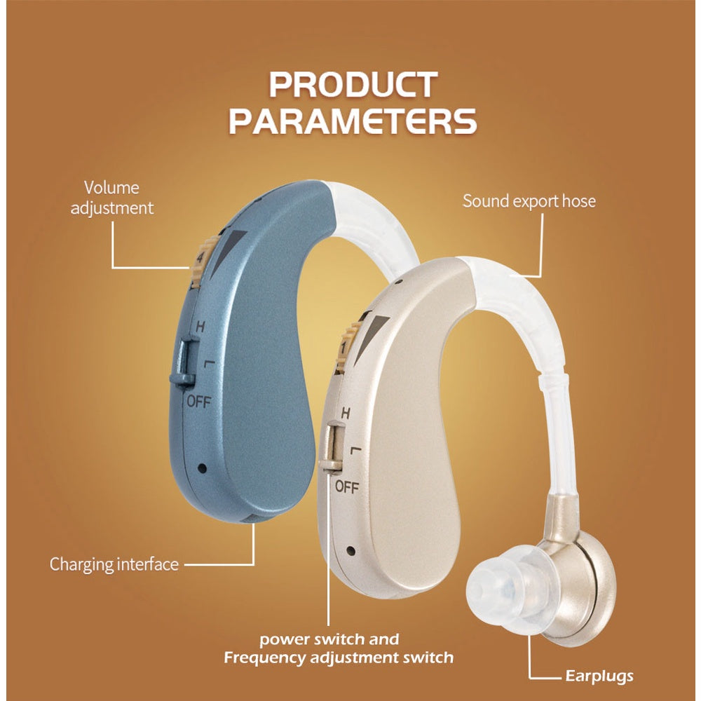 Dr.isla Elderly Hearing Aid/Rechargeable/high and low frequency dual function/four volume levels H11