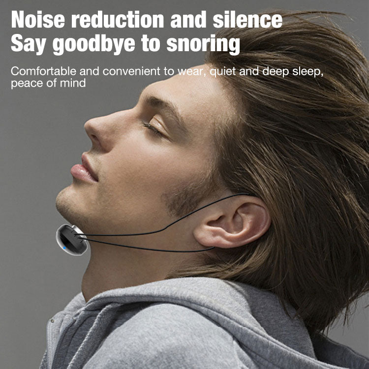 1-year warranty - Smart Electric Anti-Snoring Device - Avoid sleep apnea and prevent mouth breathing