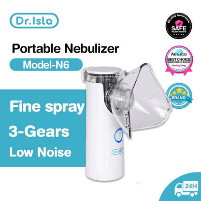 Dr.Isla™ Medical Nebulizer For Adult & Kids Handheld Asthma Inhaler Atomizer