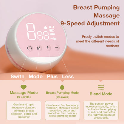 Dr.isla Automatic Cordless Electric Breast Pump Portable breast pump （Newborn ASI）