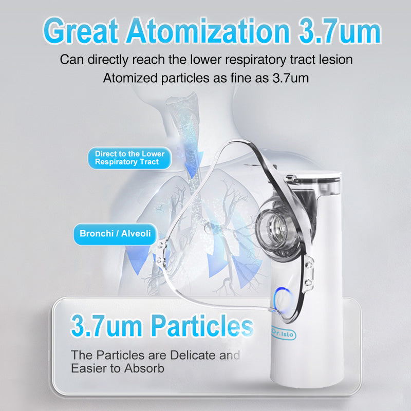 Dr.Isla™️  Nebulizer Portable Machine For Adult Kids Handheld Asthma Inhaler Atomizer