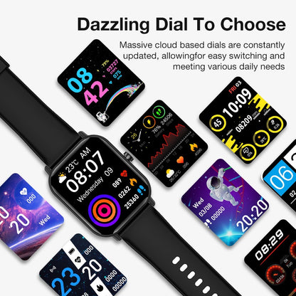 Sports Fitness Tracker BP Sleep Monitoring Waterproof Smart Watch